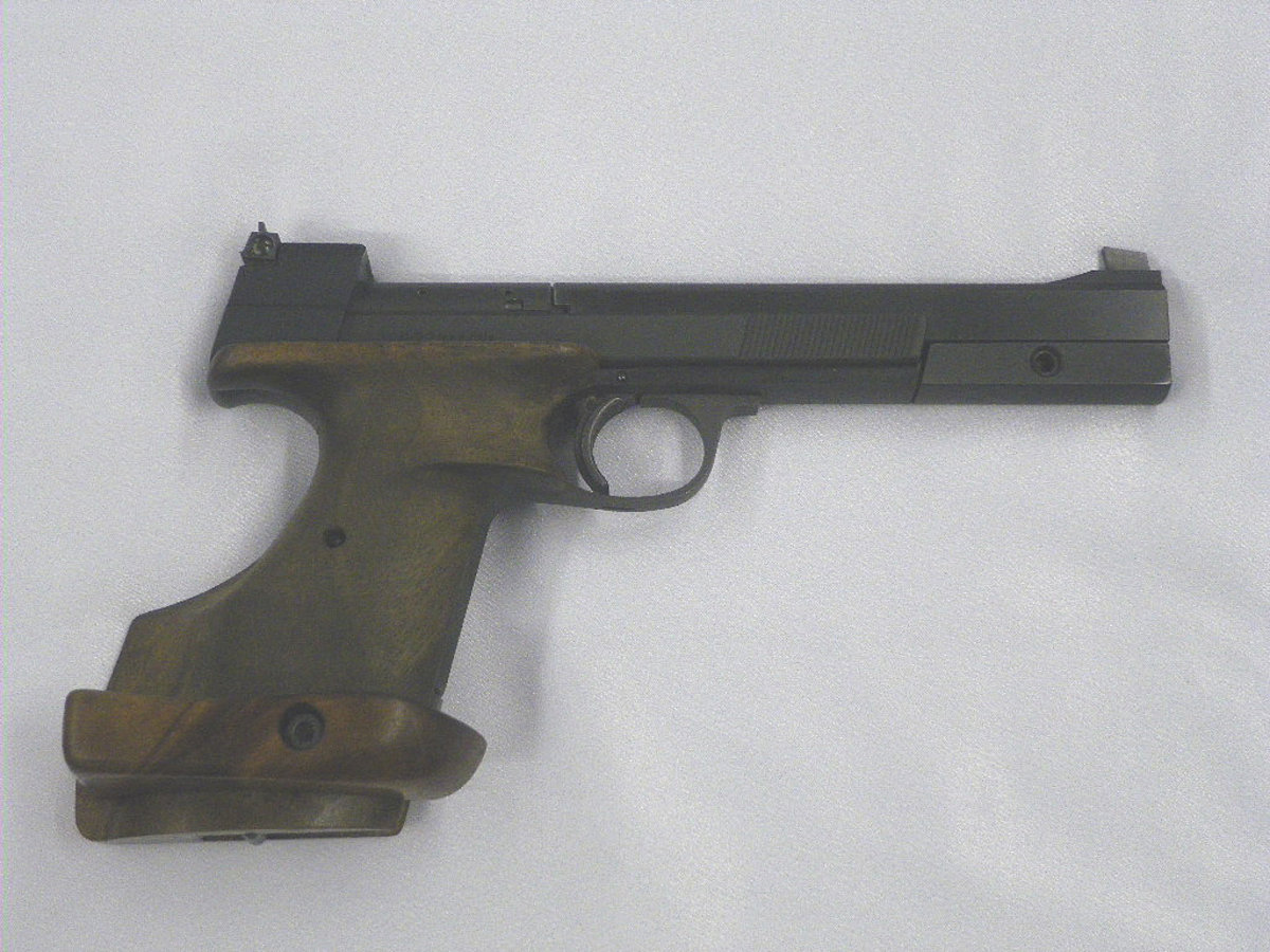 Pistole Hmmerli Mod. 208 Kal. .22lfB (3) - gebrauchte Sportpistole