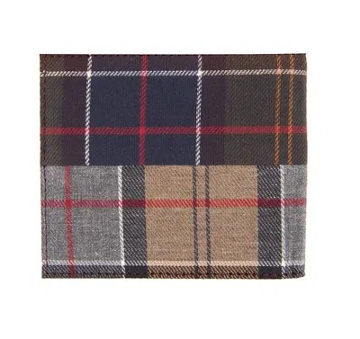 Barbour Mixed Tartan Billfold Wallet