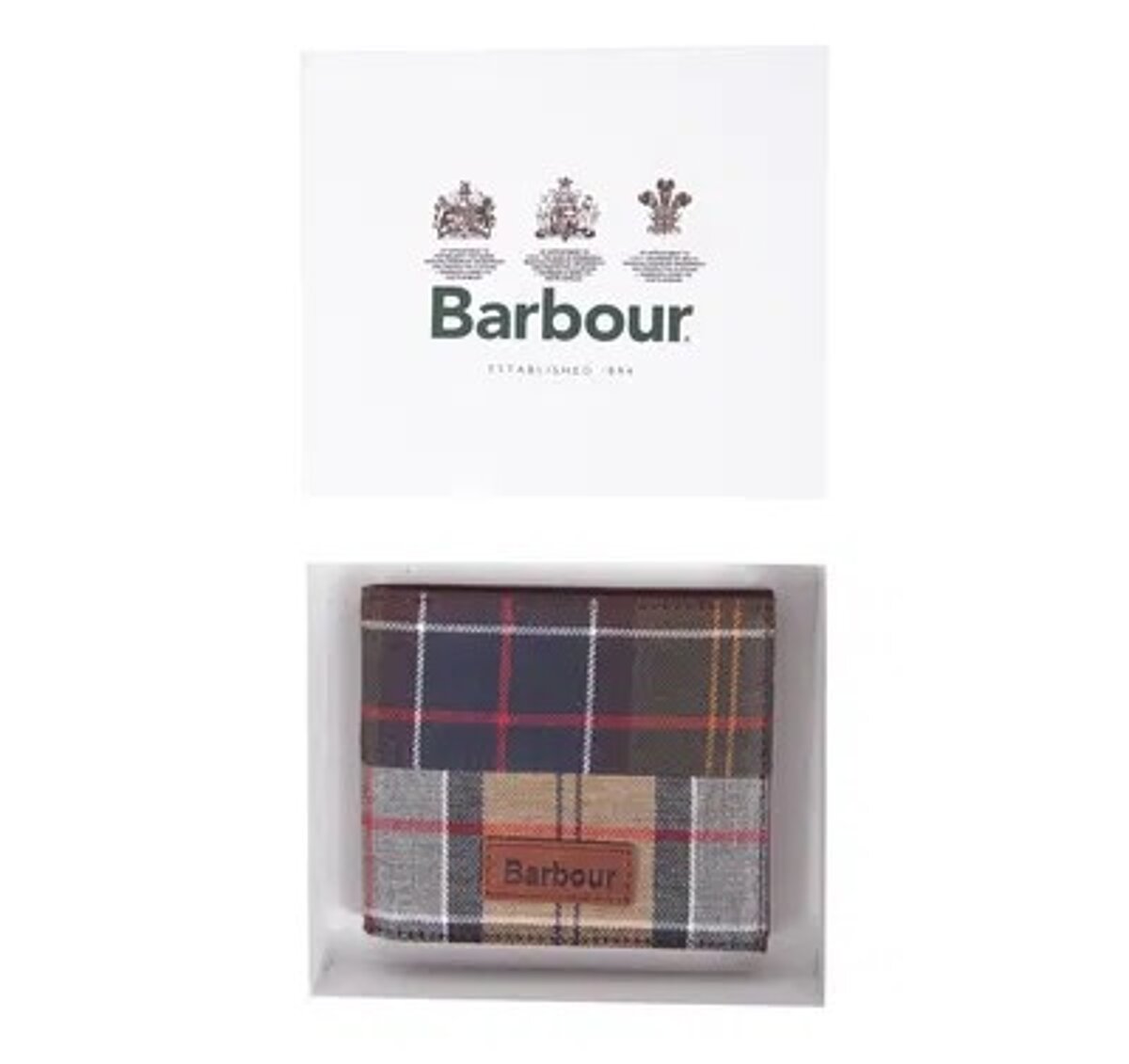 Barbour Mixed Tartan Billfold Wallet