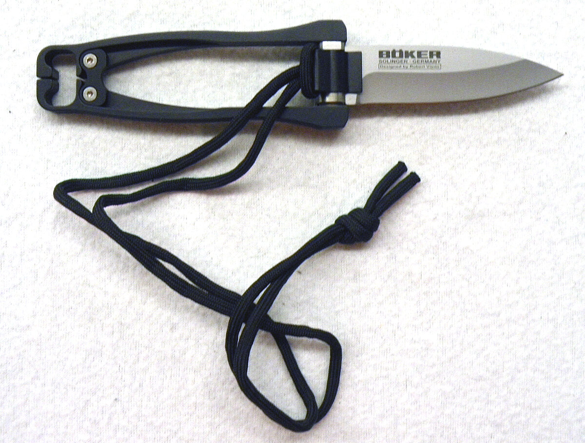 Bker Solingen Neck Knife by Robert Vrs