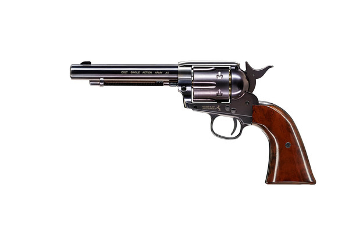 Colt SAA .45 Blued Finish - Co2 Revolver