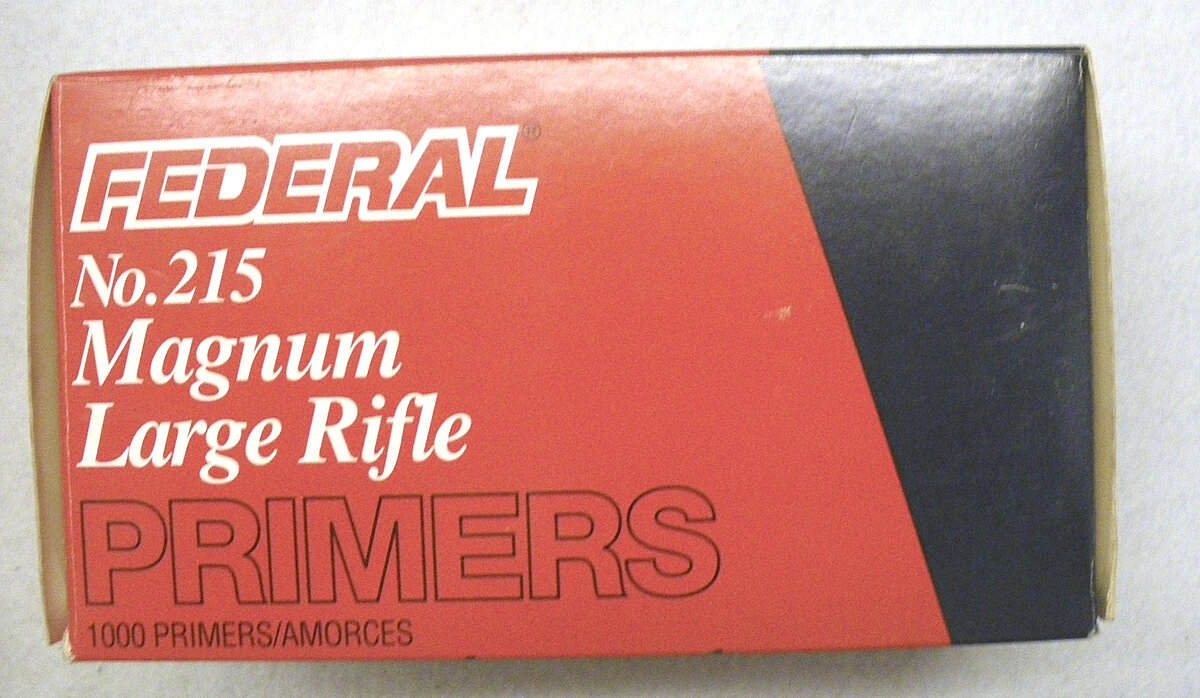 Federal Magnum Large Rifle- Zündhütchen