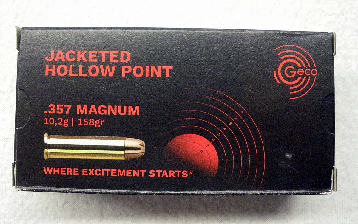 Geco .357 Mag HP 158 grs.