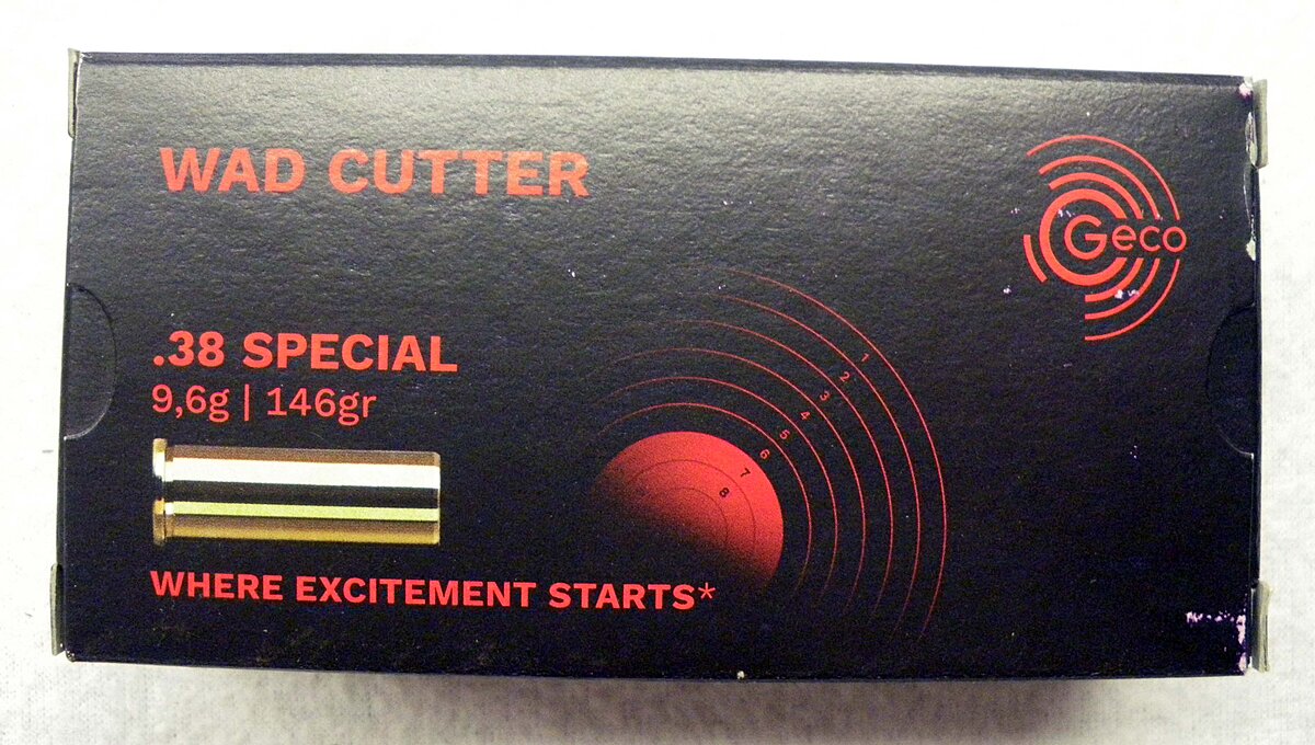 Geco .38 Spec. WC 146 grs. - Revolvermunition