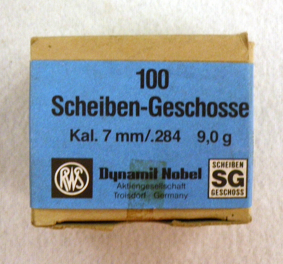 RWS Geschosse SG 7mm /.284 9,0g