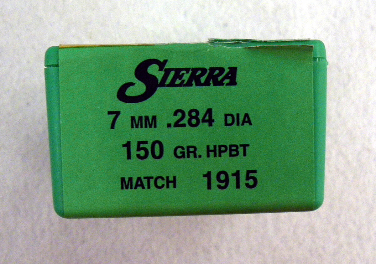 Sierra Matchking HPBT Geschosse 7mm - .284 150gr.