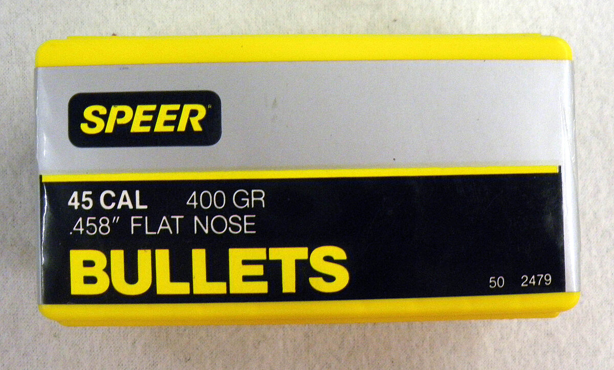 Speer Geschosse .458 Flat Nose 400 gr.