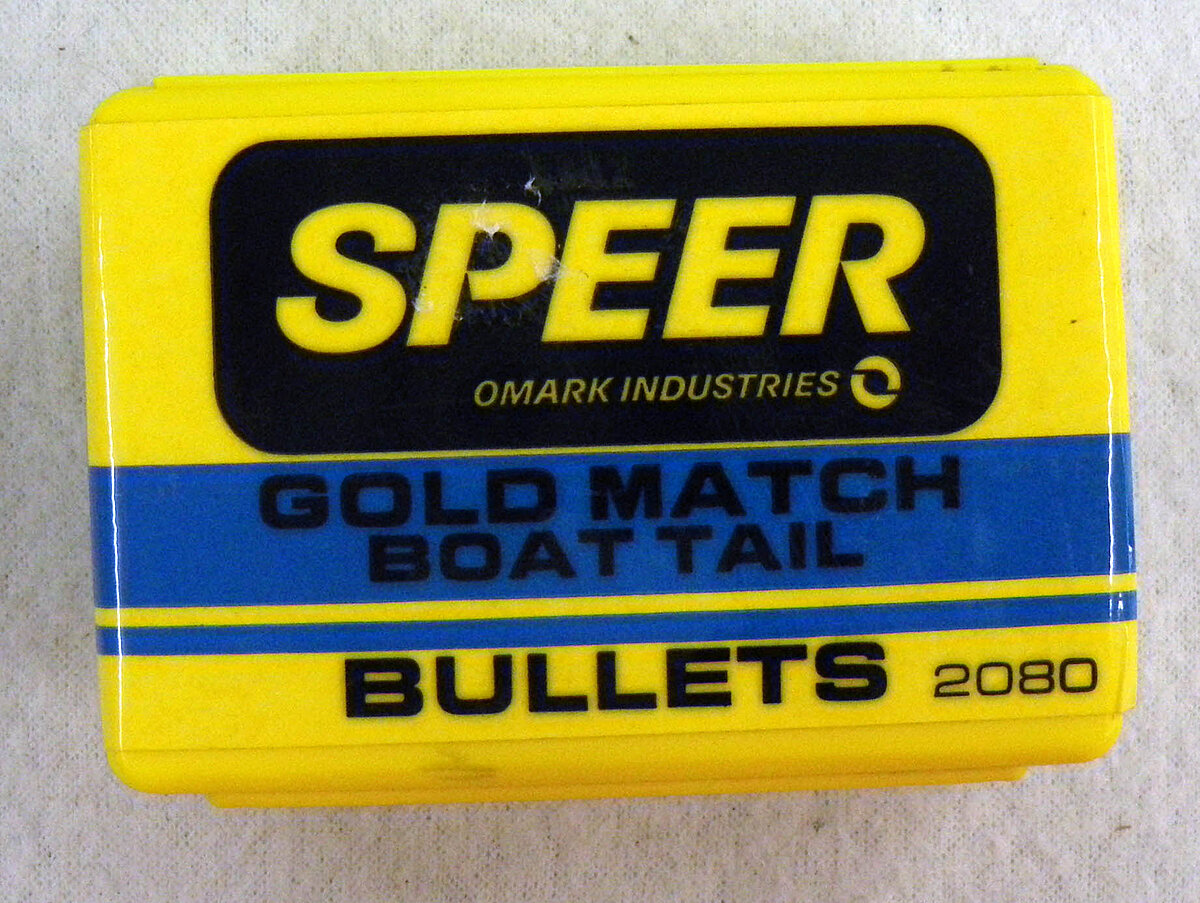 Speer Geschosse .308 190gr Gold Match Boat Tail