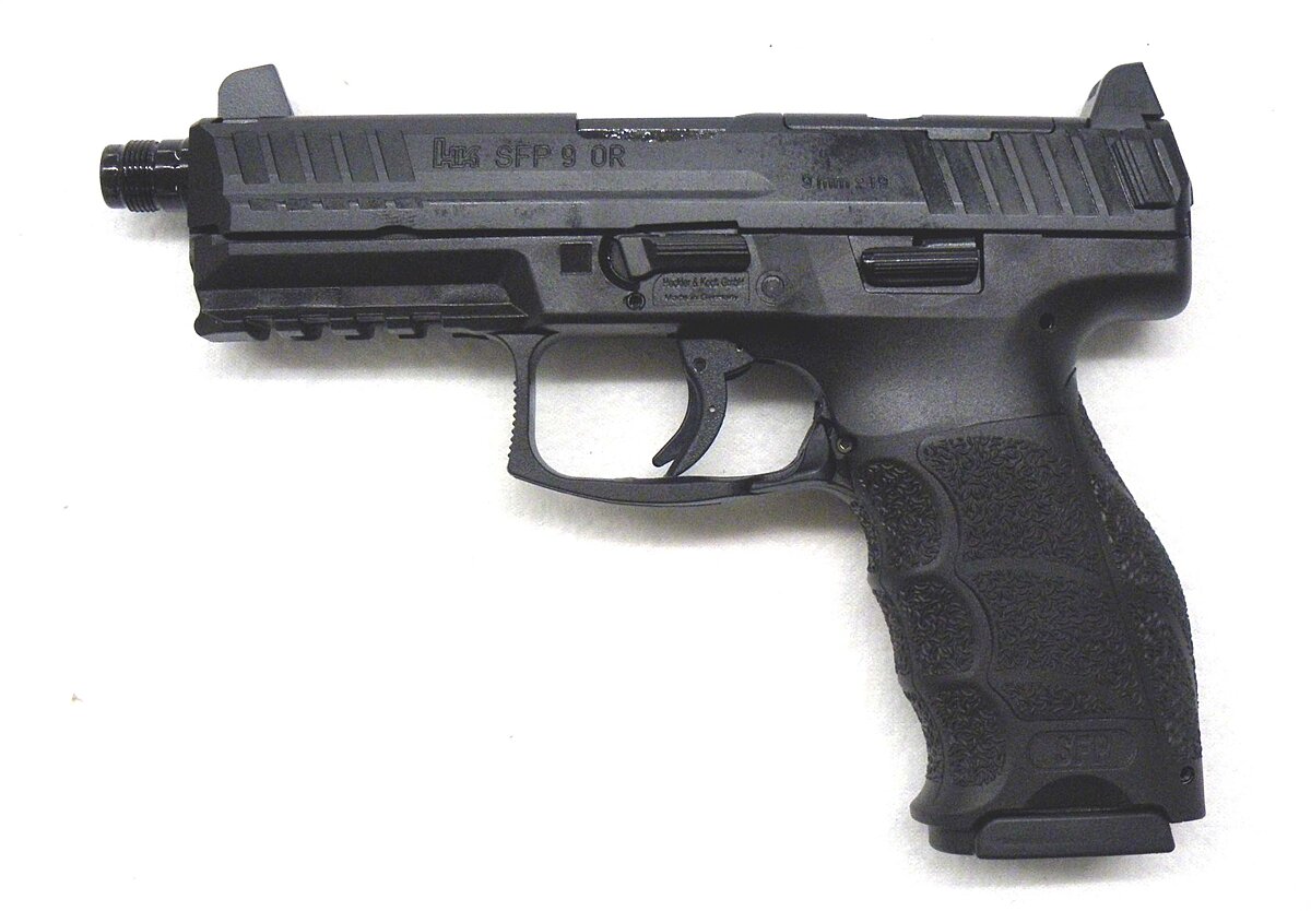 Heckler & Koch HK SFP9SD-OR Optical Ready 9mm Luger