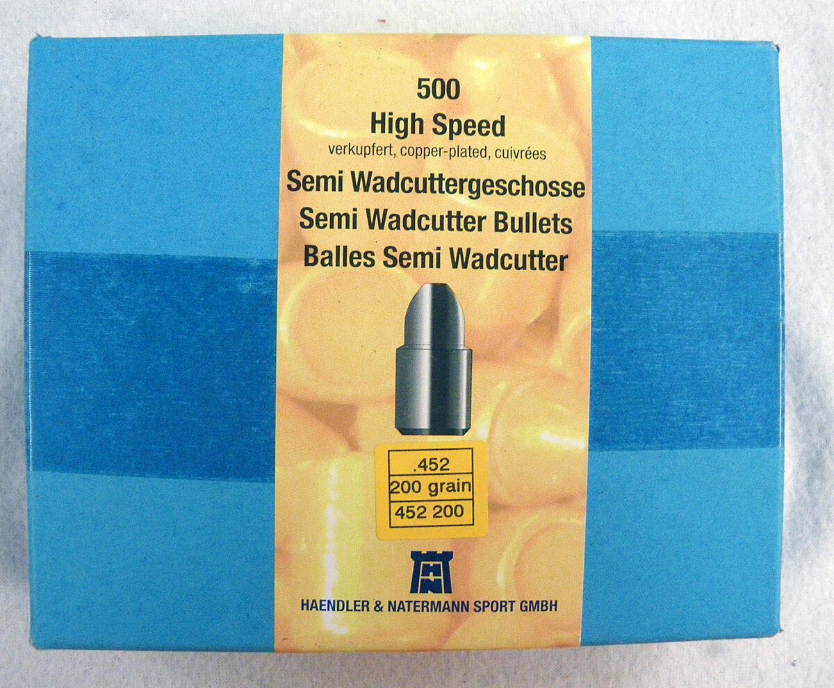 H&N Geschosse .45 AcP SWC .452 200gr