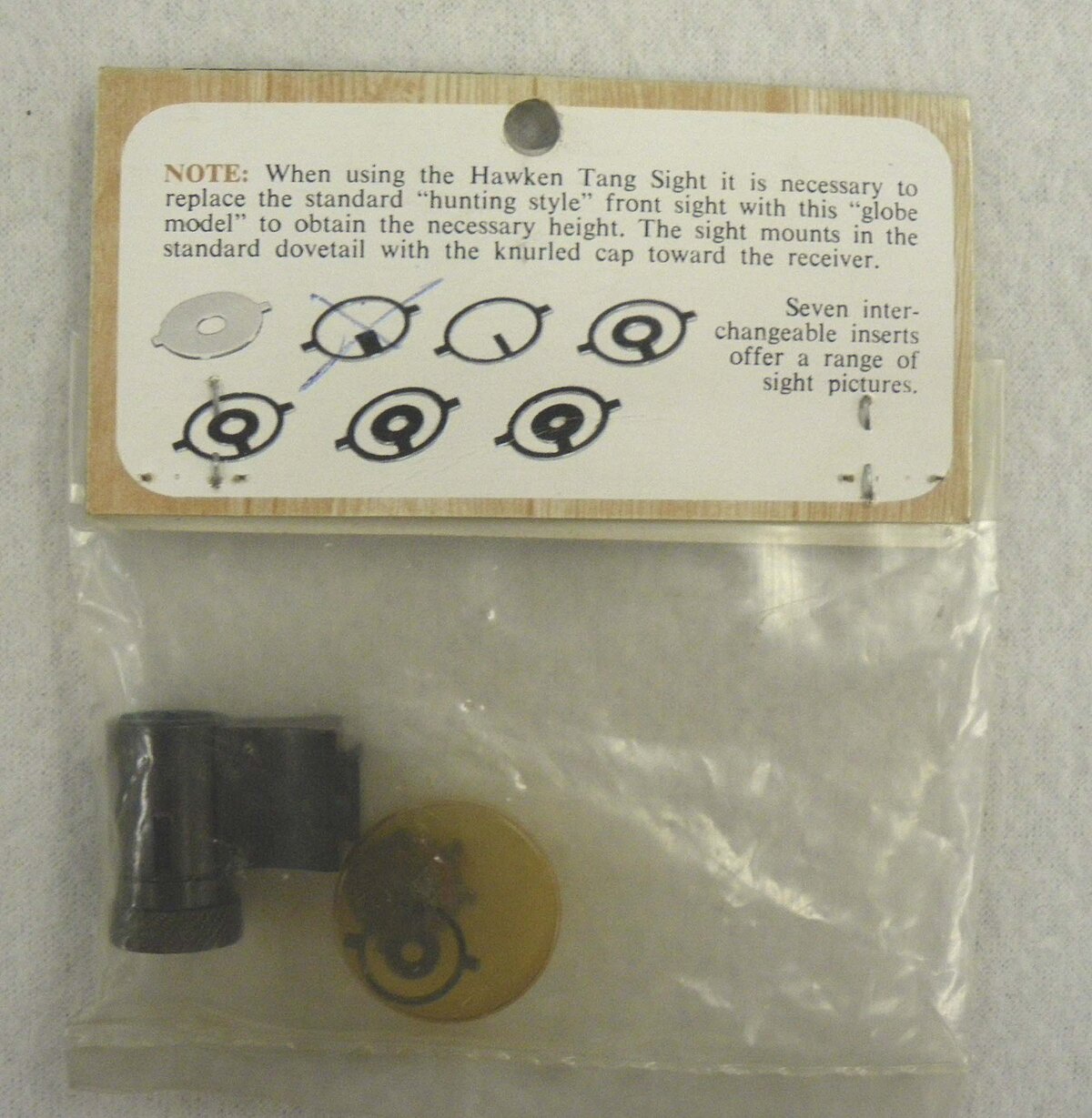 Hawken Globe Front Sight No. 721