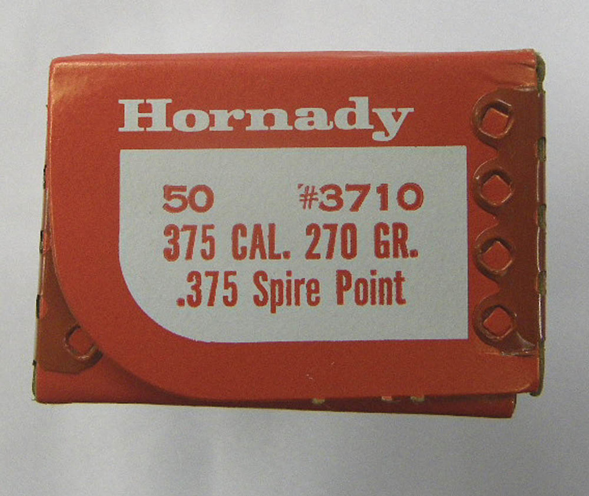 Hornady Geschosse .375 270 gr Spire Point