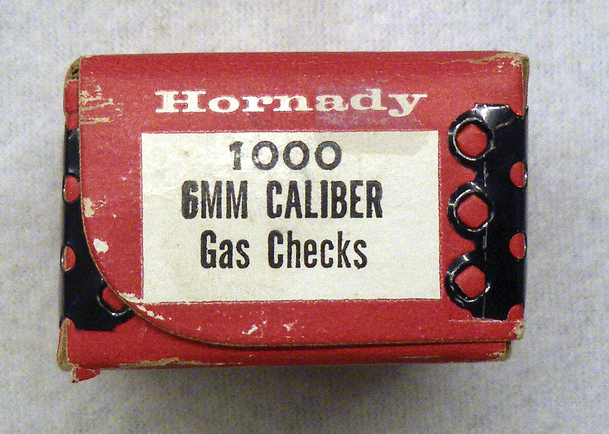 Hornady Gas Checks 6mm