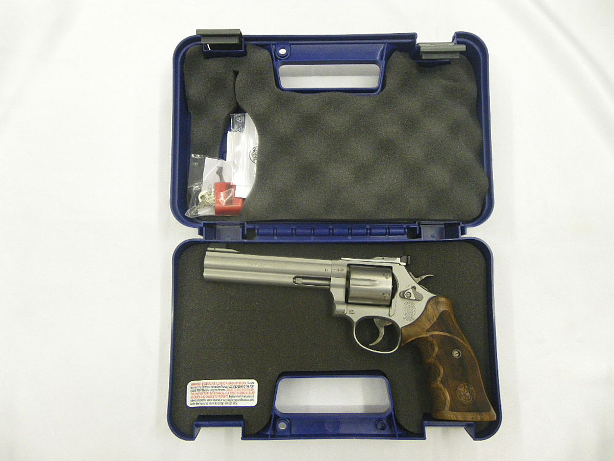 S & W 686 Target Champion stainless-matt