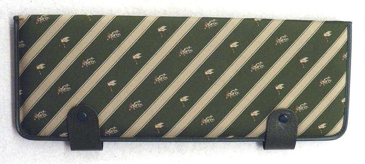 Krawattenetui mit jagdlichen Motiven