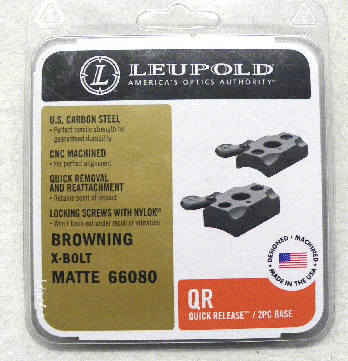 Leupold Quick Release Montagebasen X-Bolt 2-tlg.