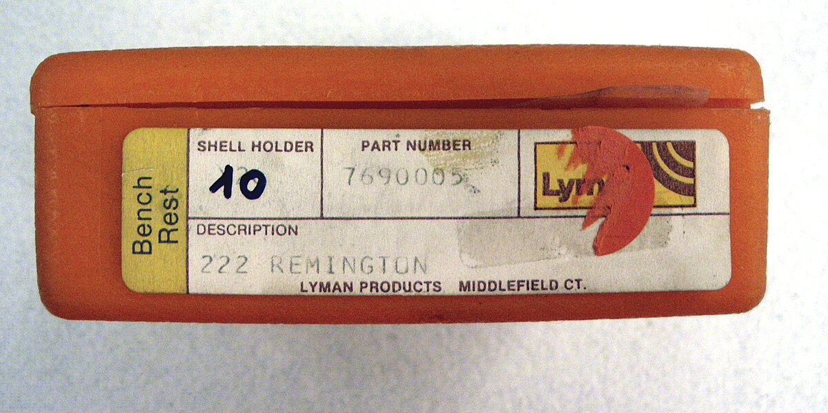 Lyman Bench Rest .222 Rem