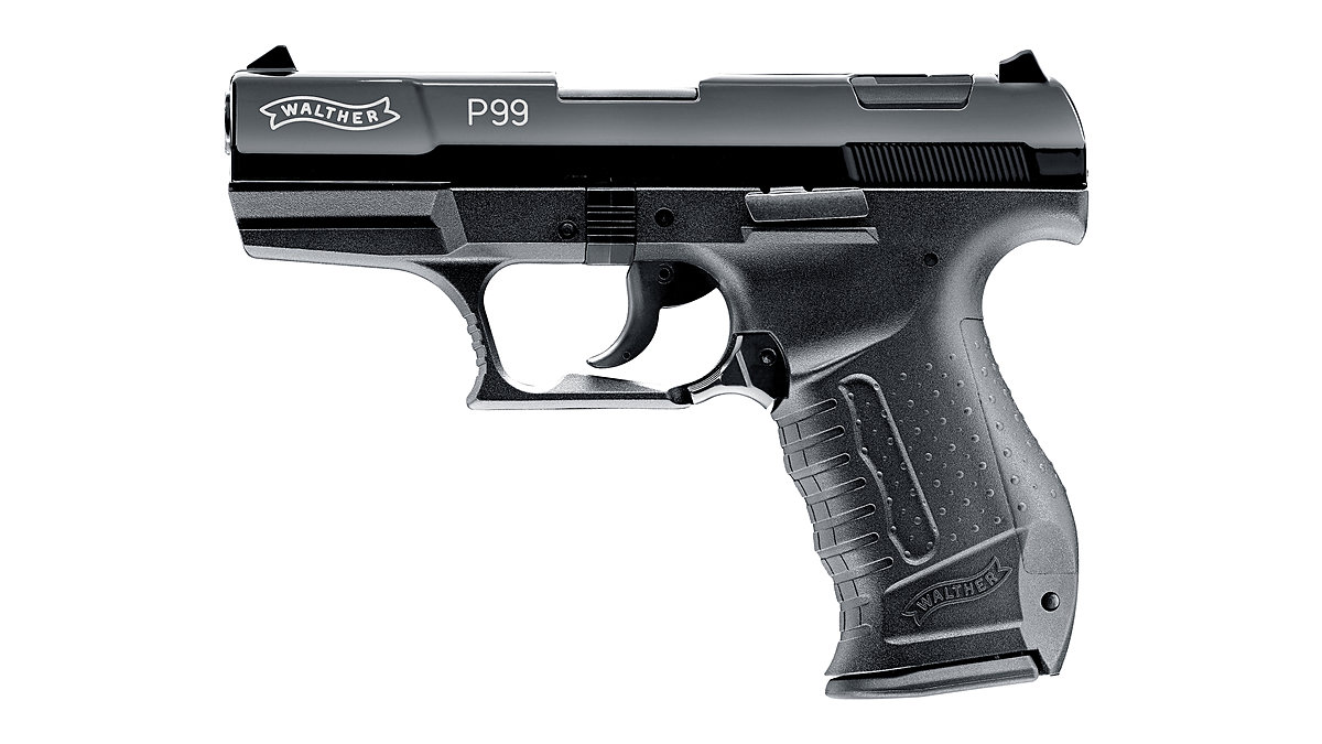 Walther P 99 schwarz Hochglanz - Schreckschusspistole