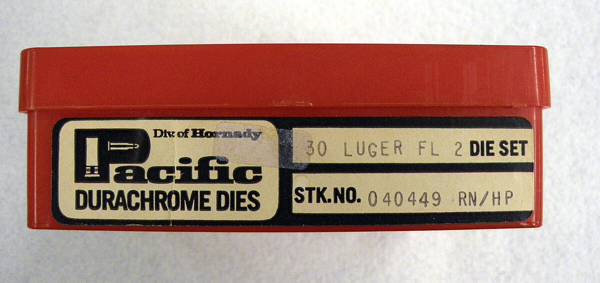 Pacific 2 Die Set .30 Luger FL