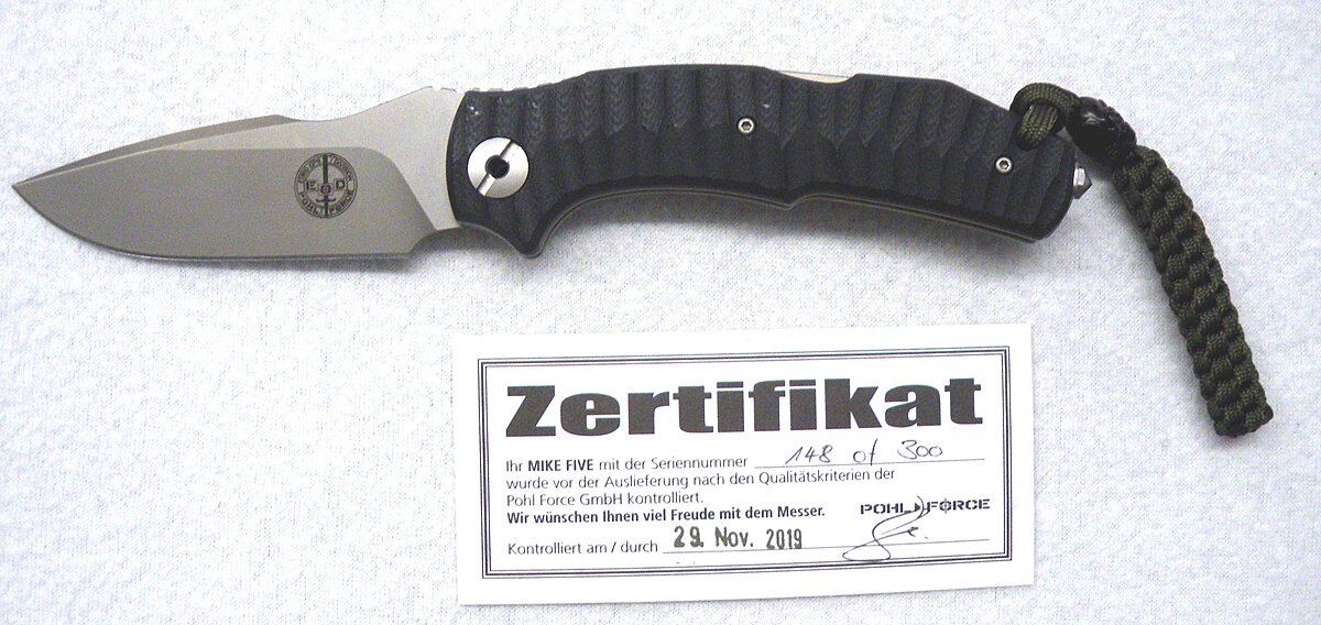 Pohl Force Mike Five Survival Black