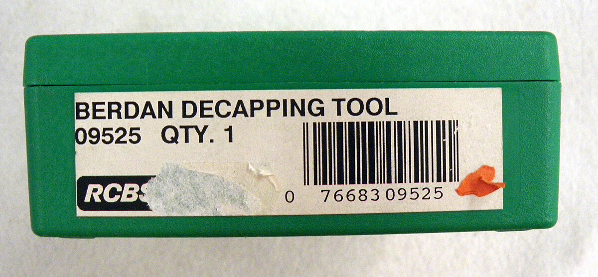 RCBS Berdan Decapping Tool