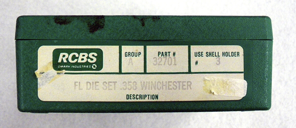 RCBS FL Die Set .358 Winchester
