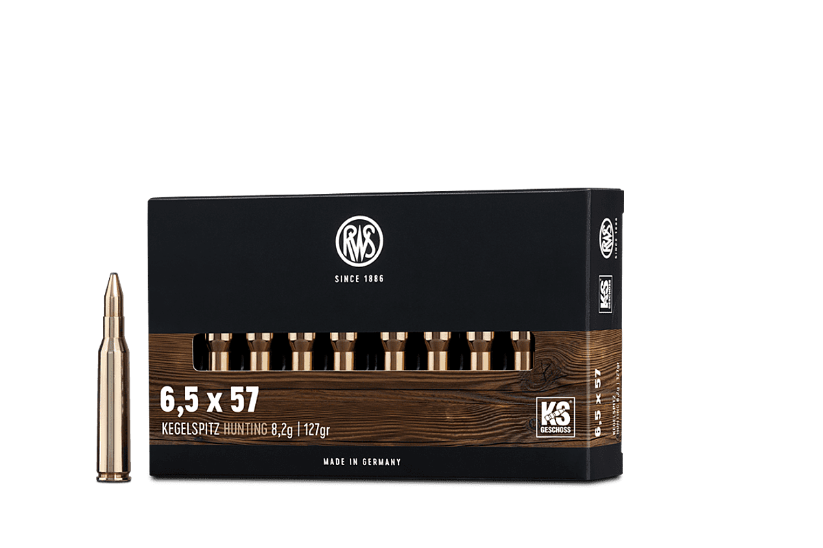 RWS 6,5 x 57R KS 8,2g 127grs.