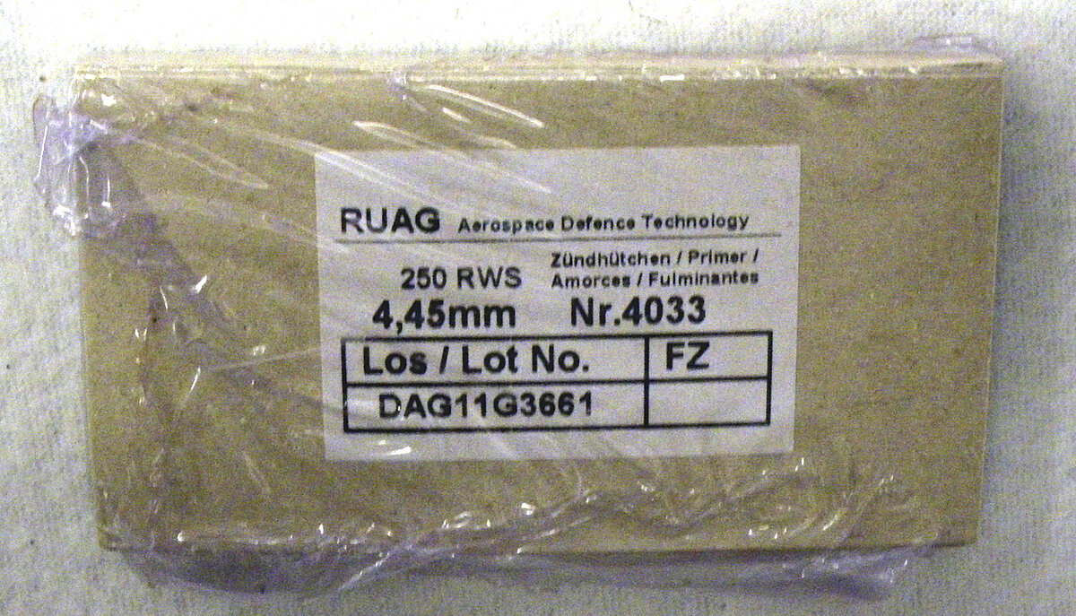 RWS 4,45 mm Nr. 4033 - Zndhtchen
