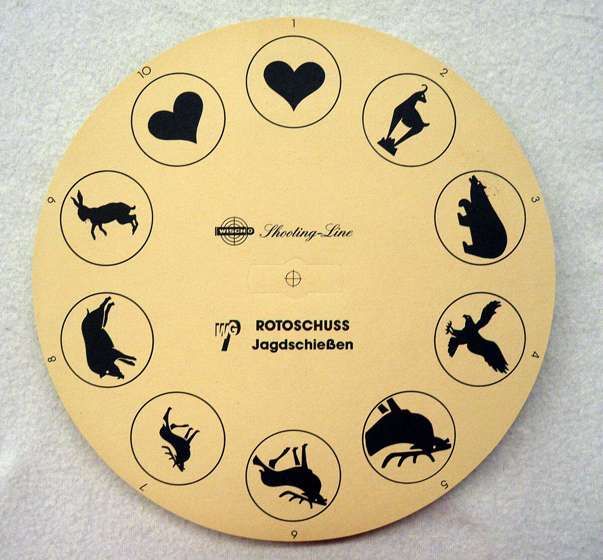 Rotoschuss Scheiben 50 Stck.