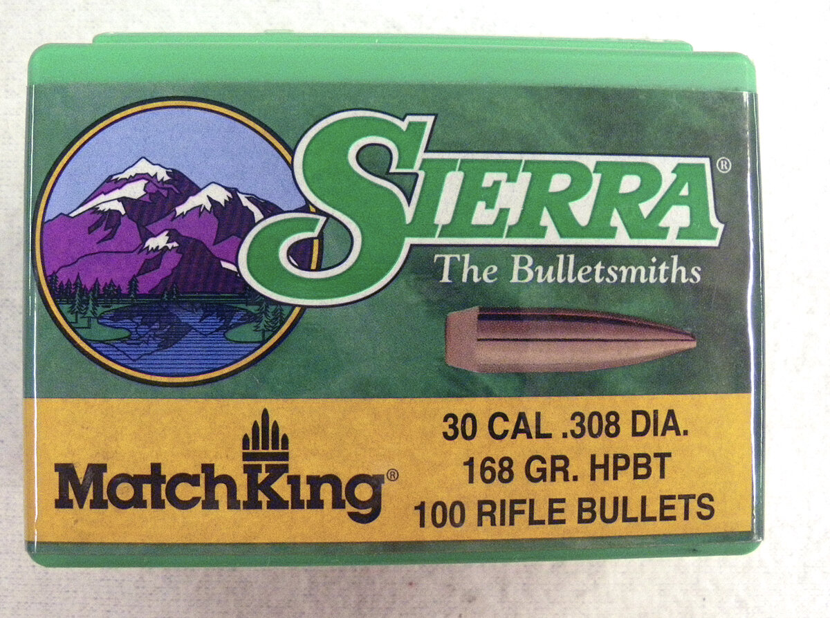 Sierra Matchking Geschosse .308 168gr. HPBT