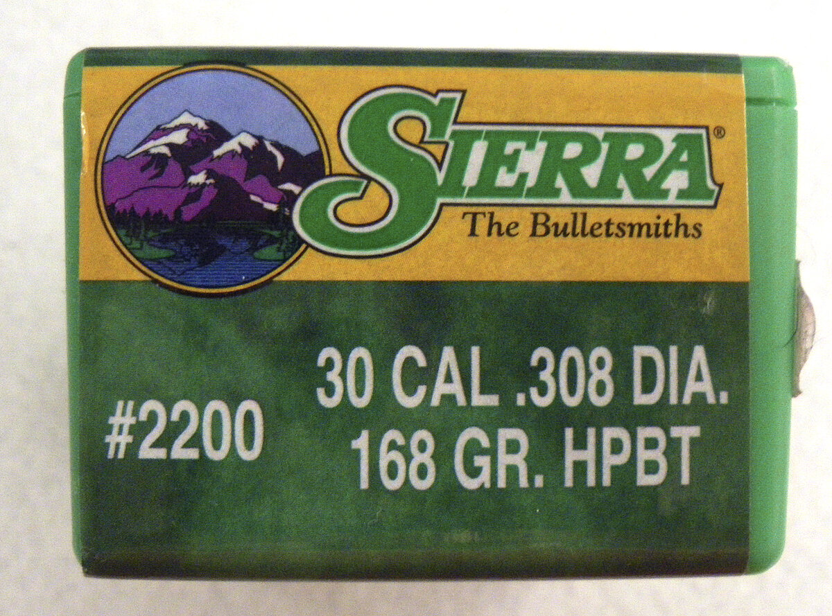Sierra Matchking Geschosse .308 168gr. HPBT