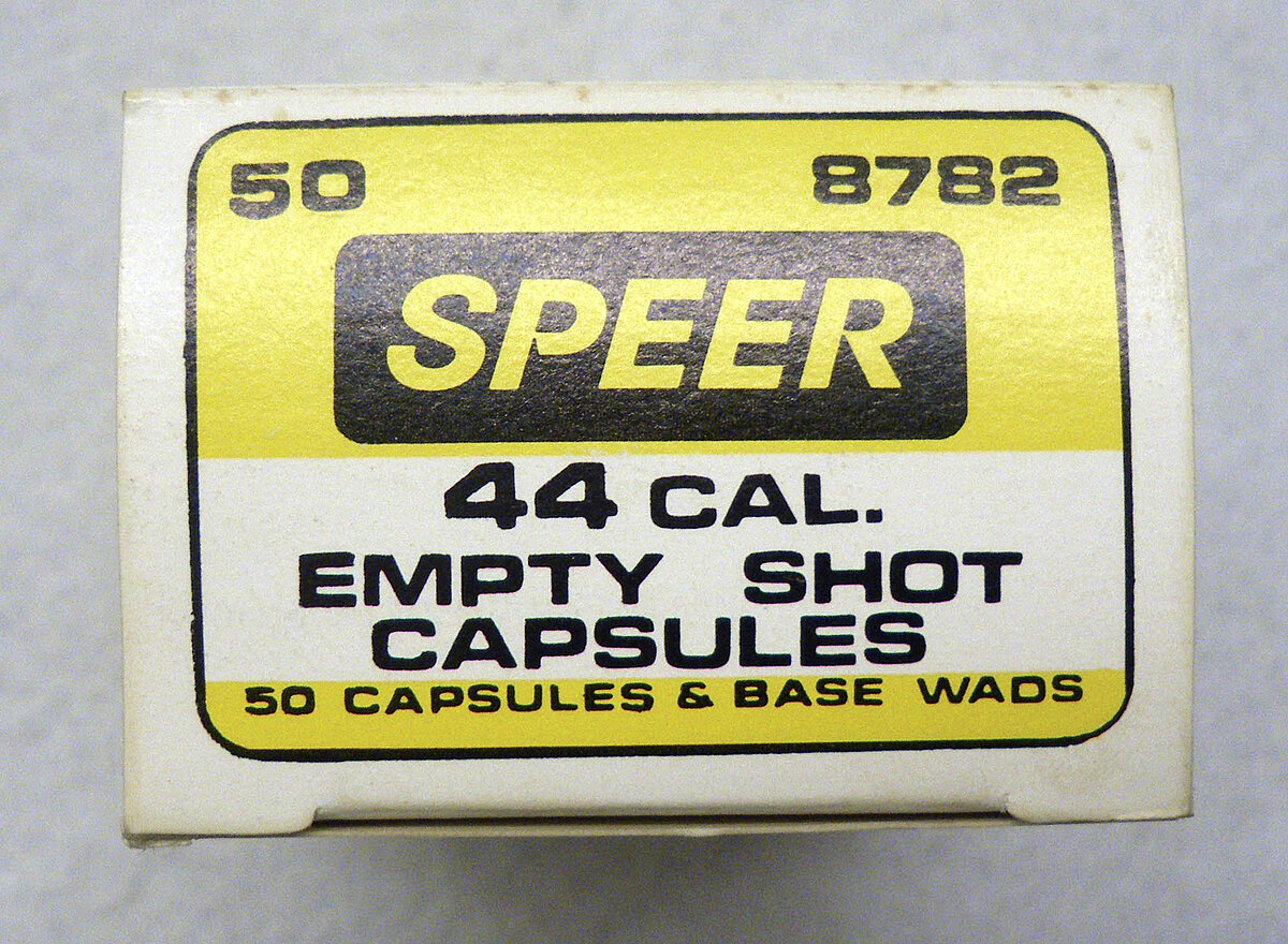 Speer Plastic Shot Capsules .44