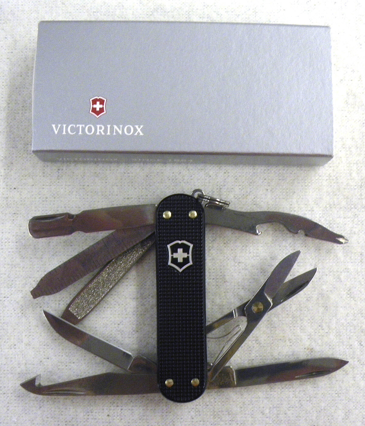 Victorinox Mini Champ Alox Black - Taschenmesser