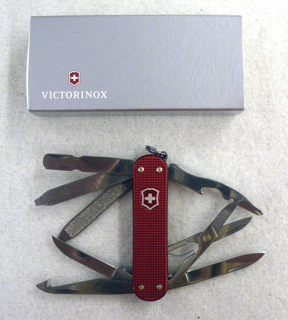 Victorinox Mini Champ Alox Red - Taschenmesser