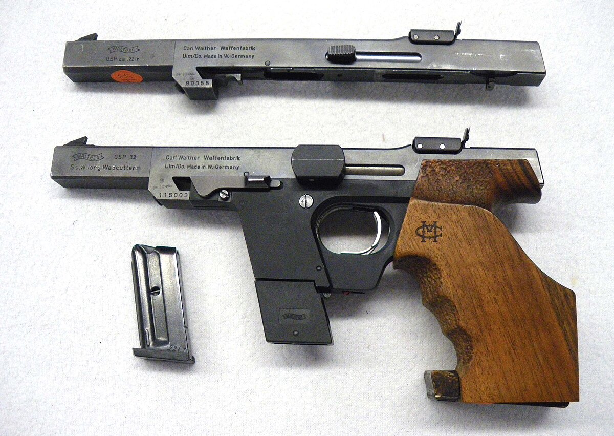 Walther GSP .32 S&W long WC Wechselsystem (2) - gebrauchte Pistole