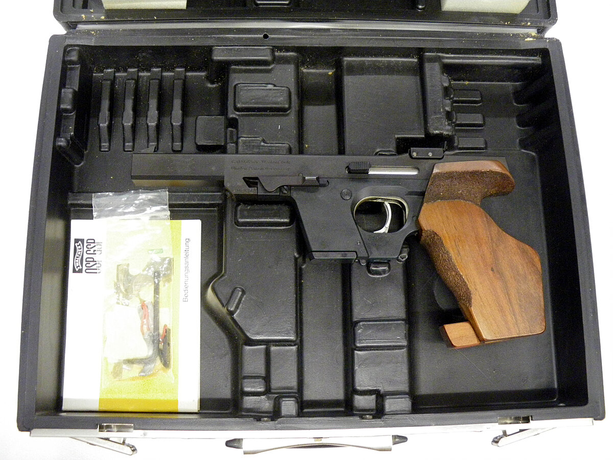 Walther GSP .22lr (3) - gebrauchte Pistole