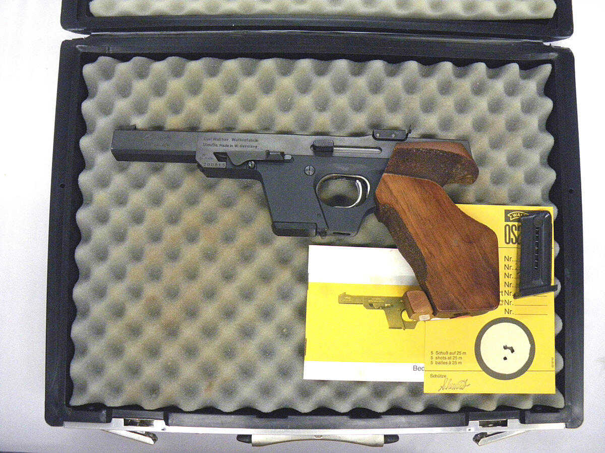 Walther GSP .22lr (4) - gebrauchte Pistole