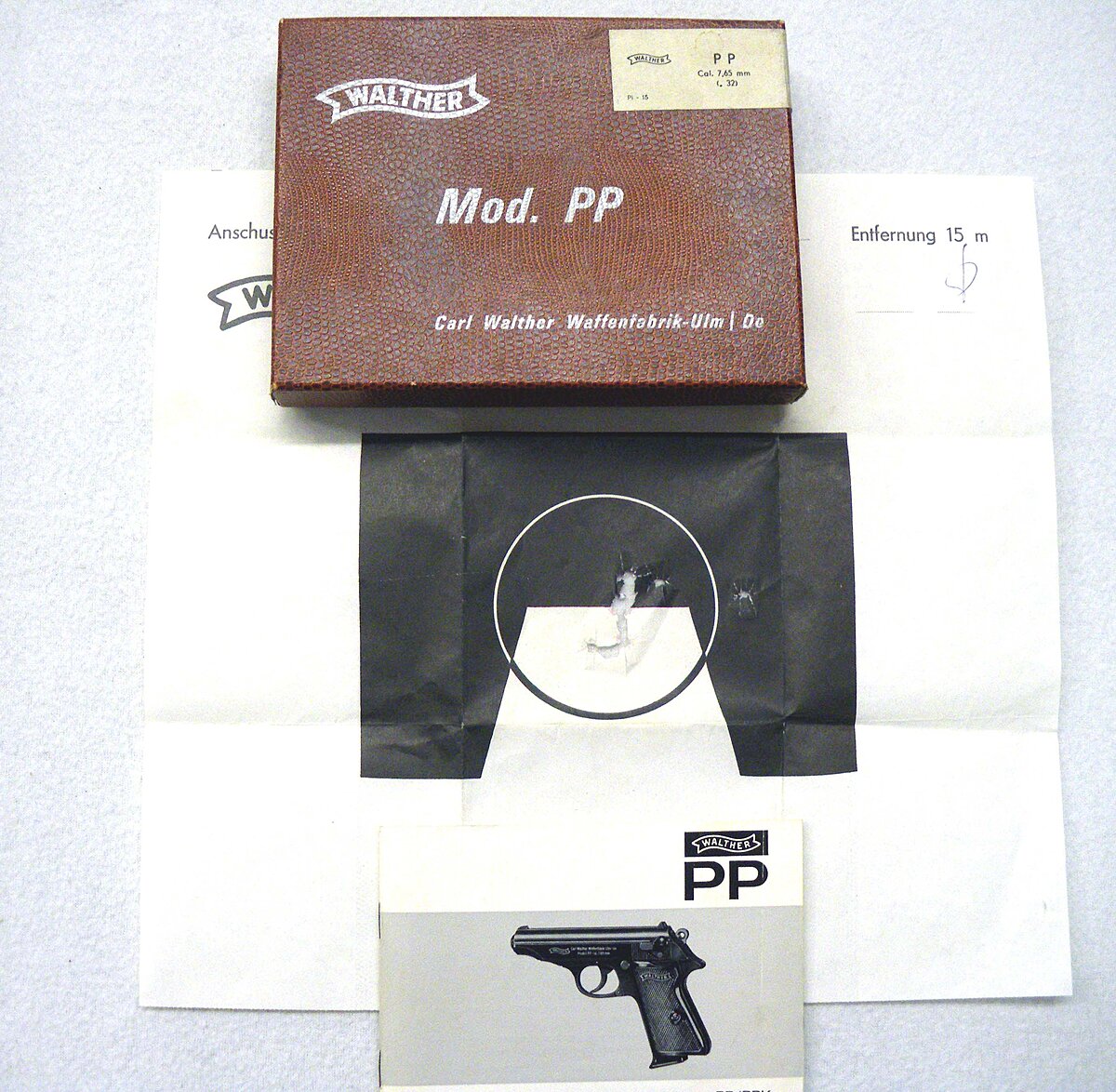 Walther Ulm PP 7,65 Browning (2) - gebraucht