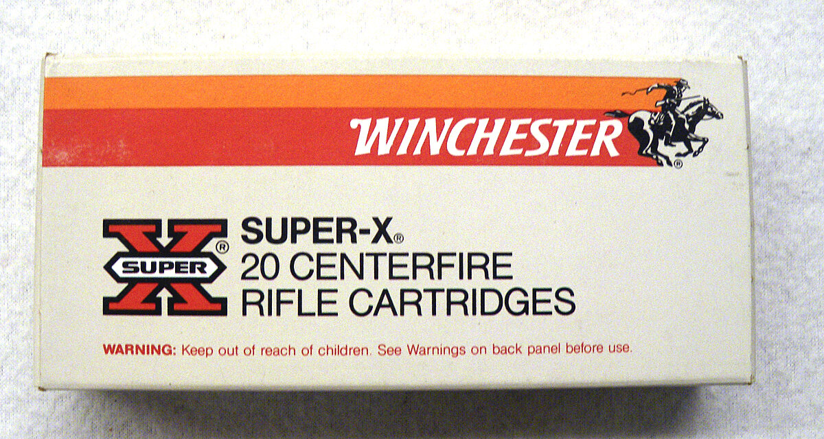  20 Stck..25-35 Winchester Super X 117gr Soft Point