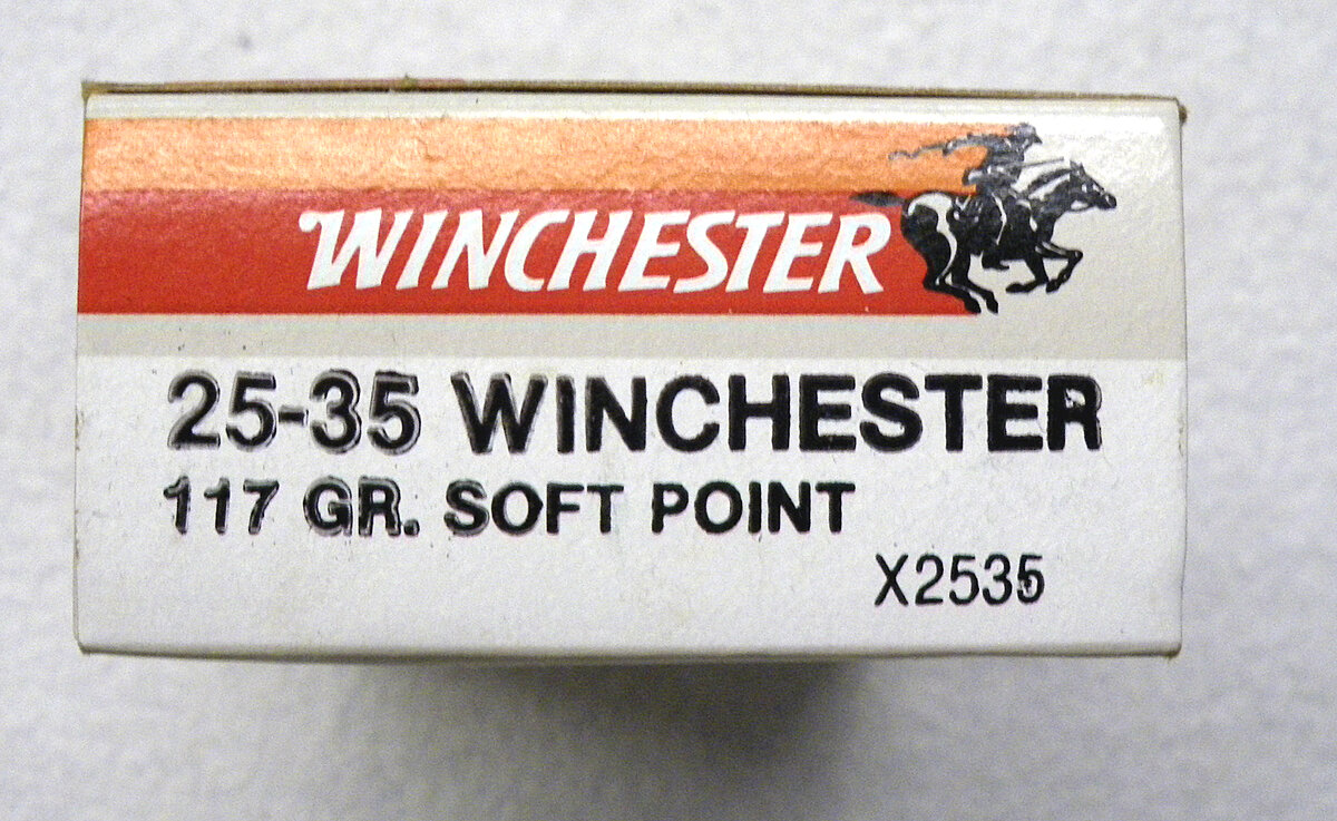  20 Stck..25-35 Winchester Super X 117gr Soft Point