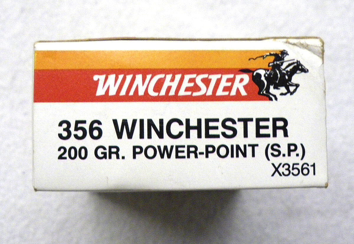 .356 Winchester Super X 200gr Power Point