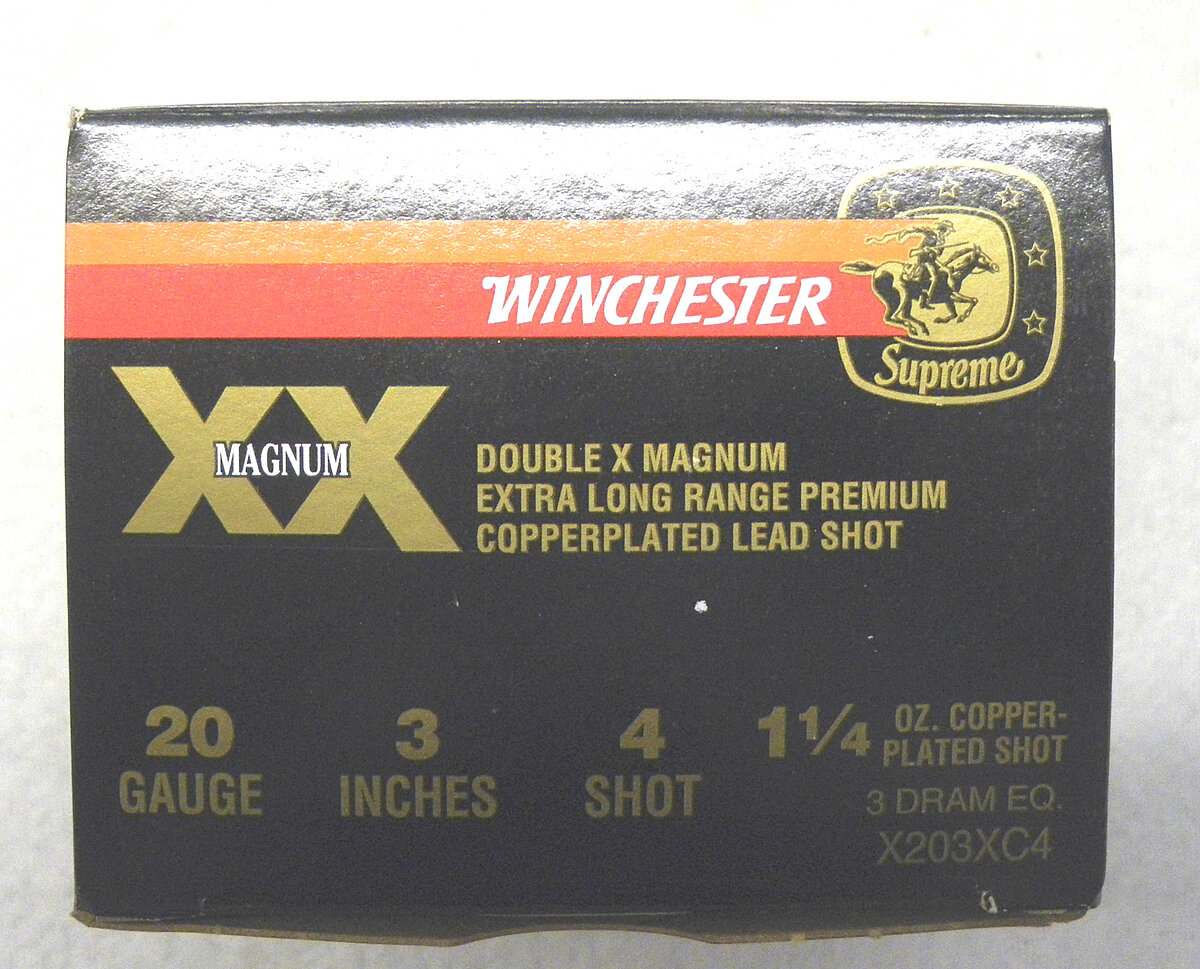 Winchester XXMagnum 20/76 35g Nr. 4