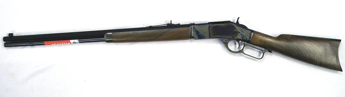 Winchester 1873 Sporter Octagonal Color Case Hardened