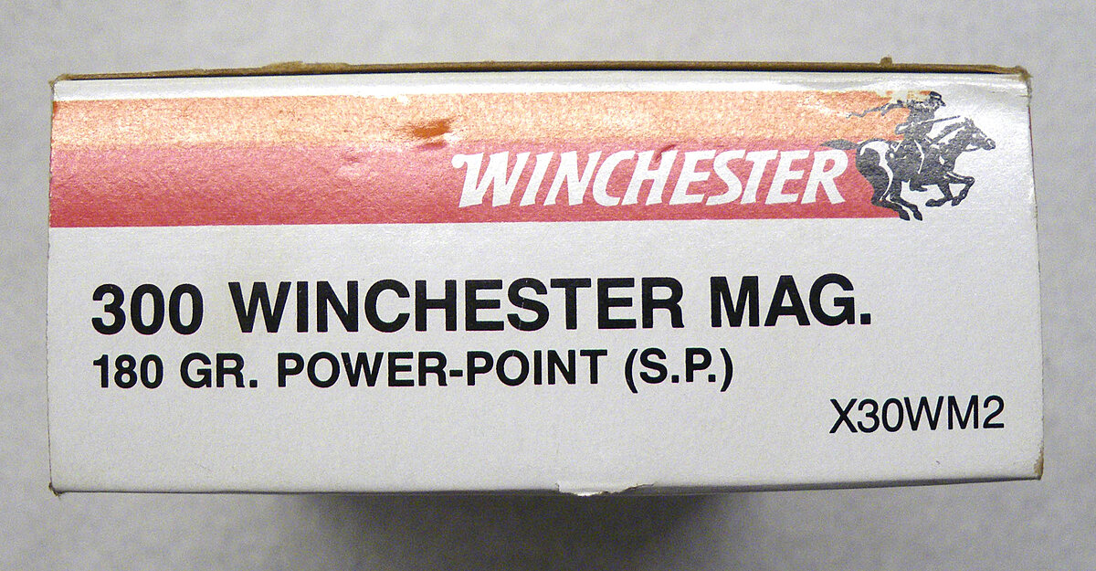 Winchester Super X .300 WinMag 180gr. SP TM