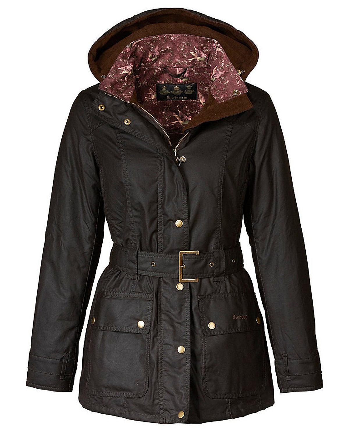 Barbour Bower Belted rustic - Damenwachsjacke