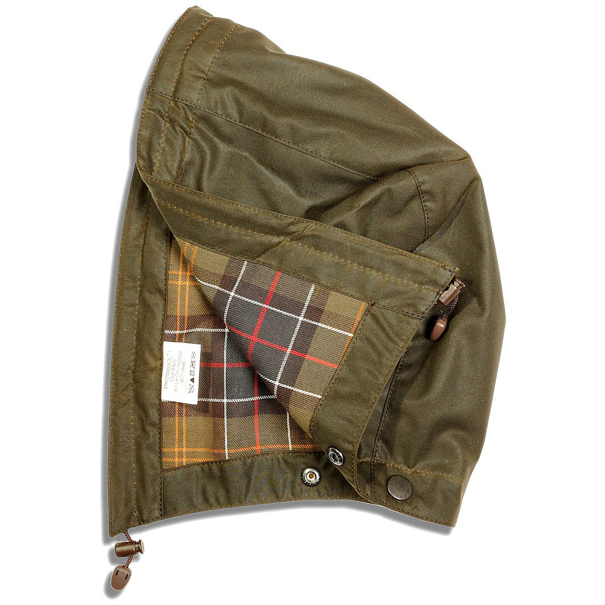 Barbour Waxed Cotton Hood - gewachste Baumwollkapuze