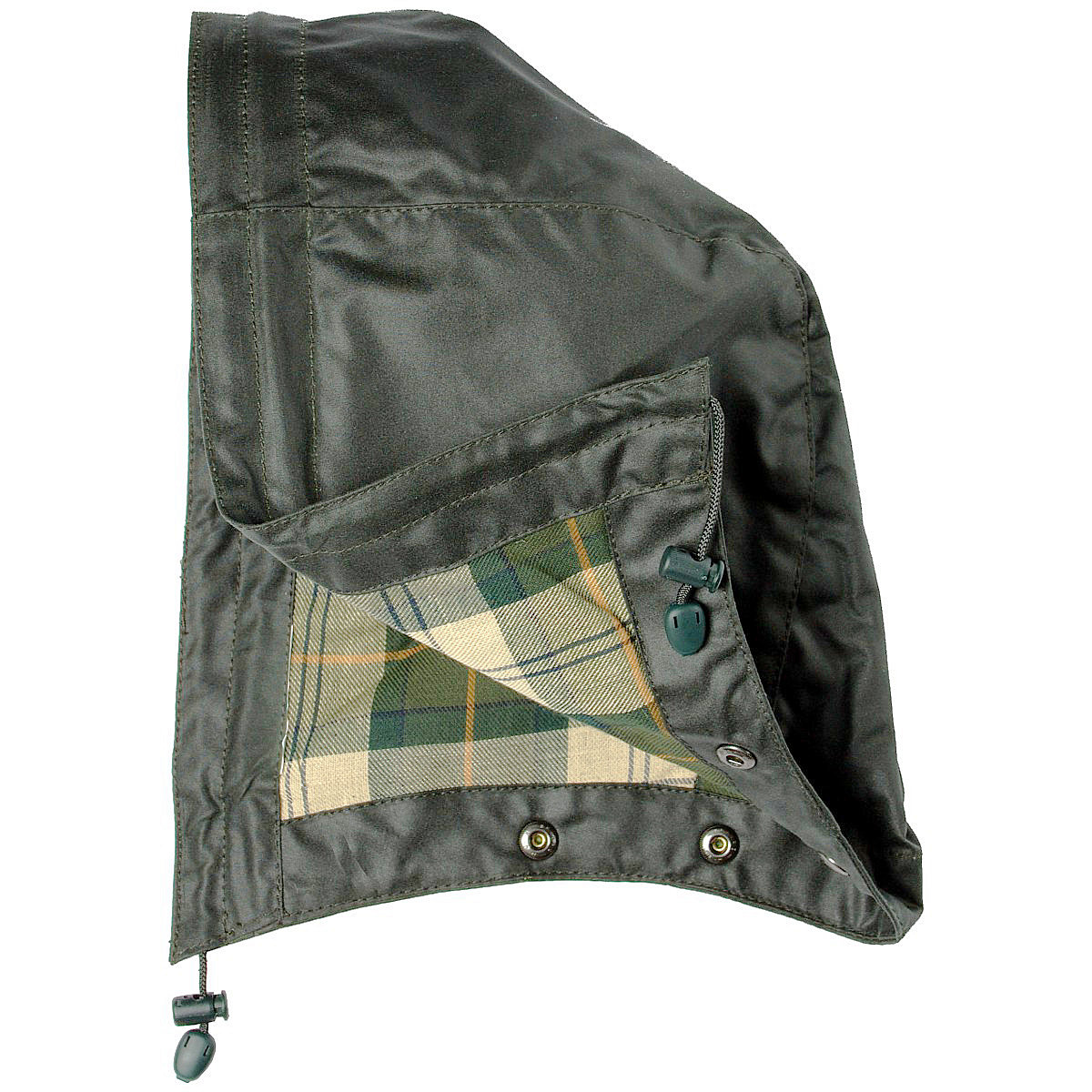 Barbour Waxed Cotton Hood - gewachste Baumwollkapuze