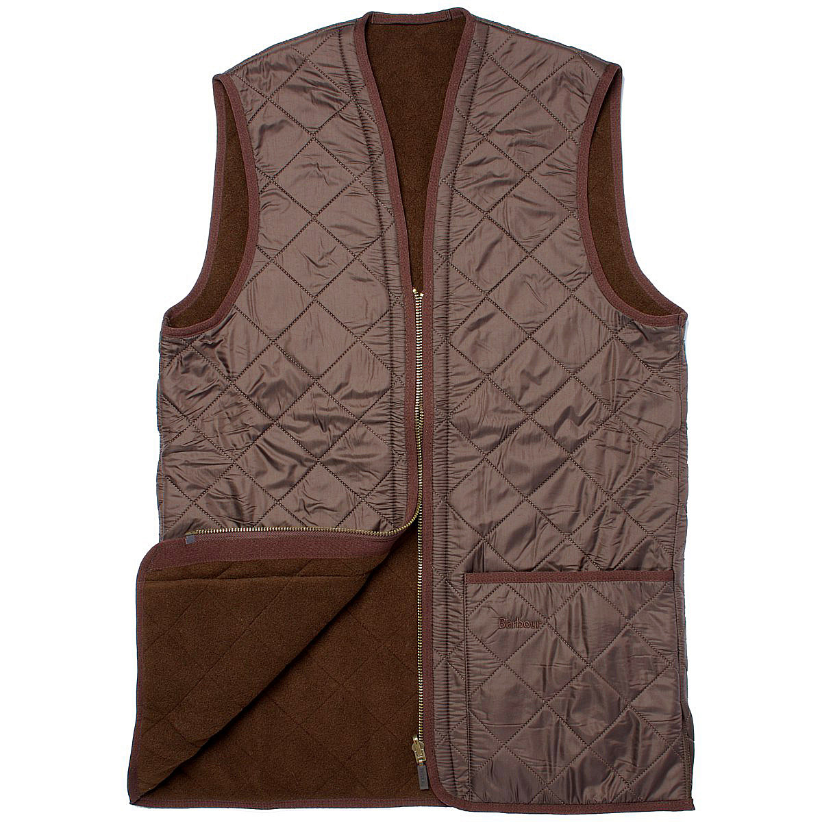 Barbour Polarquilt Waistcoat Zip In Liner