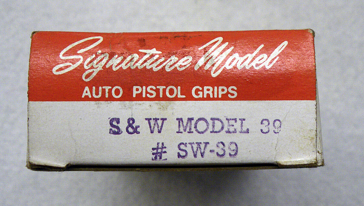 Pachmayr Griff Gummi SW-39 schwarz