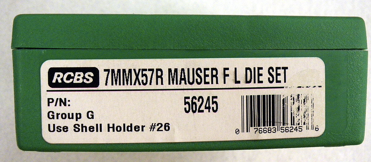 RCBS FL Die Set 7mm x 57R Mauser